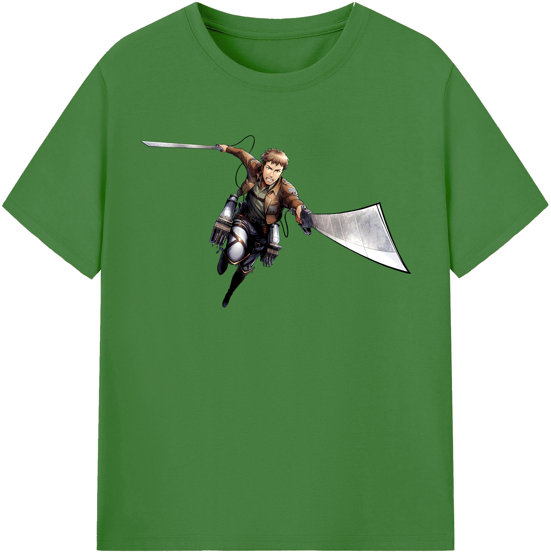 （画像用） 進撃の巨人 Attack on Titan レディースカジュアルプリントTシャツ（綿100％）